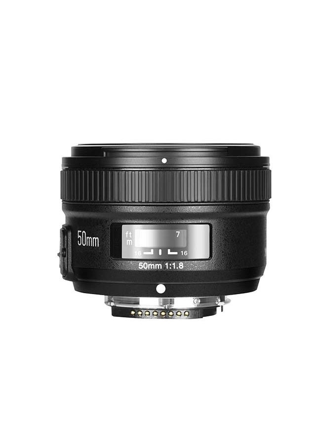 YONGNUO YONGNUO YN50mm F1.8, Standard Prime Auto Focus Lens for Canon Full Frame SLR EF Mount Cameras Black  - Image 5