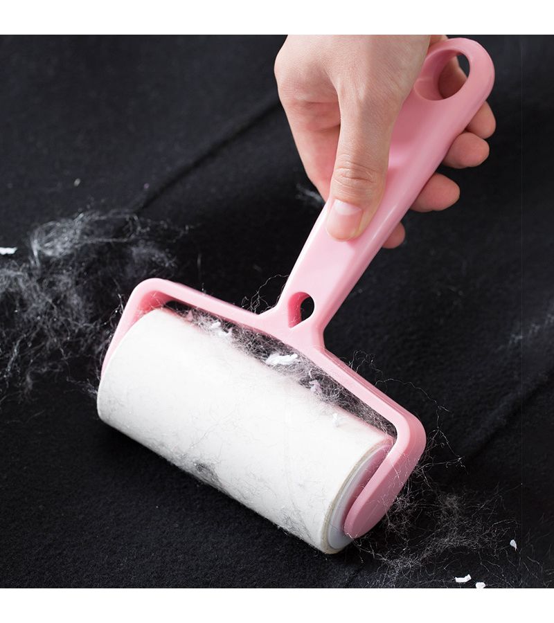 Tearable Roller Replaceable Paper With Handle For Lint Hair Removal - Image 3