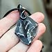 NauticalMart Forged Iron Fehu Feoh Fe Rune Amulet Runic Nordic Pendant Talisman Necklace Viking Jewelry Gift - Image 2
