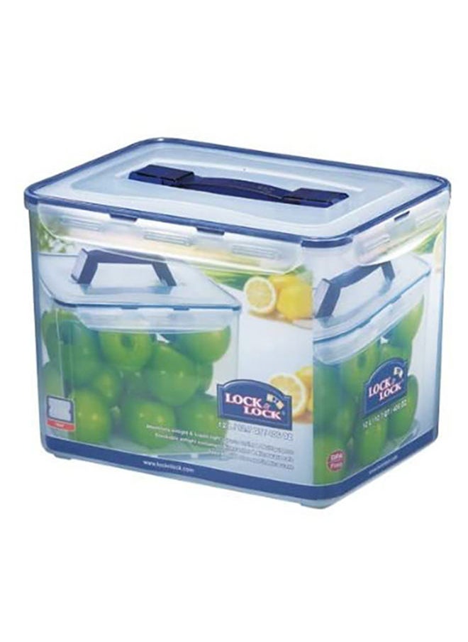 LocknLock Meal Prep  Transparent Food Container  Bpa Free Airtight Food Storage Tray With Snap Locking Lid  Microwavable Freezer & Dishwasher Safe  Lunch Box 12L (Tray)  - Image 1