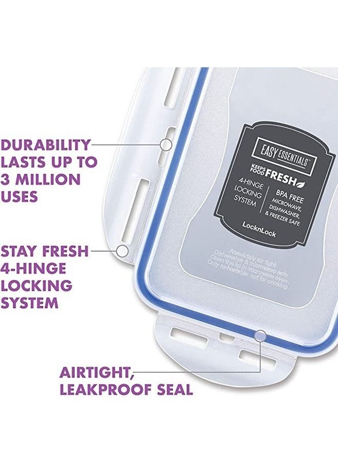 Meal Prep  Transparent Food Container  Bpa Free Airtight Food Storage Tray With Snap Locking Lid  Microwavable Freezer & Dishwasher Safe  Lunch Box 12L (Tray) - pzsku/Z99B74C0E4053663CD787Z/45/_/1689602039/a4164767-3f75-4c33-98d2-2fdaca7e94bb