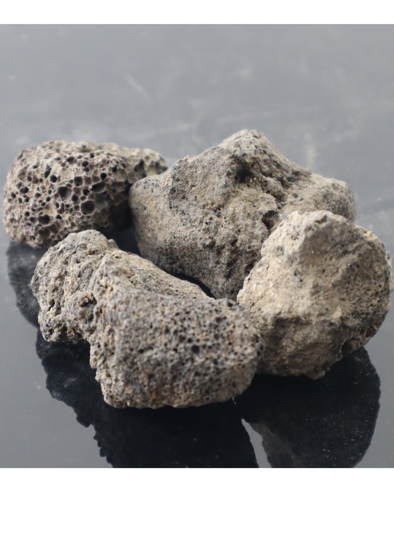 Aquarium terrarium natural volcanic stone