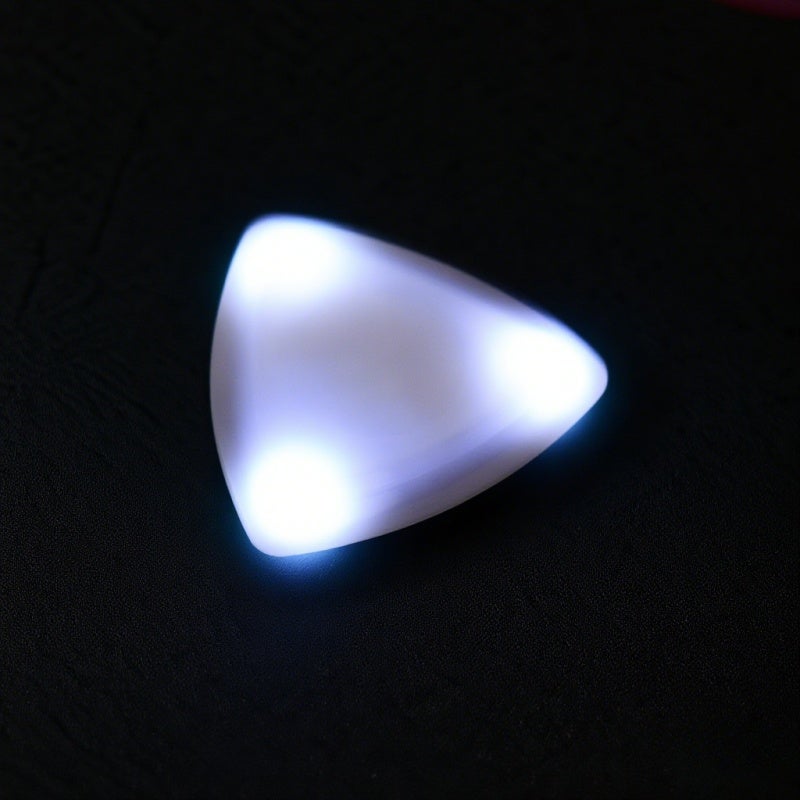 Rockhouse LED Guitar Pick ABS Material Durable Lightweight - Built-In Highly Sensitive LED Beads Ultra Bright Lights for Dark Stage Performances - Image 1