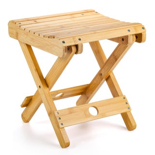 Lawei Bamboo Folding Step Stool  12 Inch Bamboo Shower Bench Stool Spa Bath Seat Chairs for Shower Leg Shaving and Foot Rest - pzsku/Z99B784F974FD29000F1EZ/45/1749490918/4a794a9c-8ade-42e8-b722-90e4fa15cee3