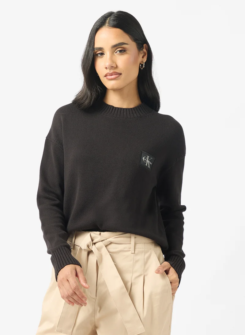 Calvin Klein Jeans Logo Crew Neck Sweater