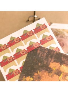 Excefore 16 Sheets Vintage Photo Corners - Self-Adhesive Kraft Picture Mounting Corner Stickers for DIY Scrapbooks, Diaries, Personal Organizer Notebook and Albums  - Image 4