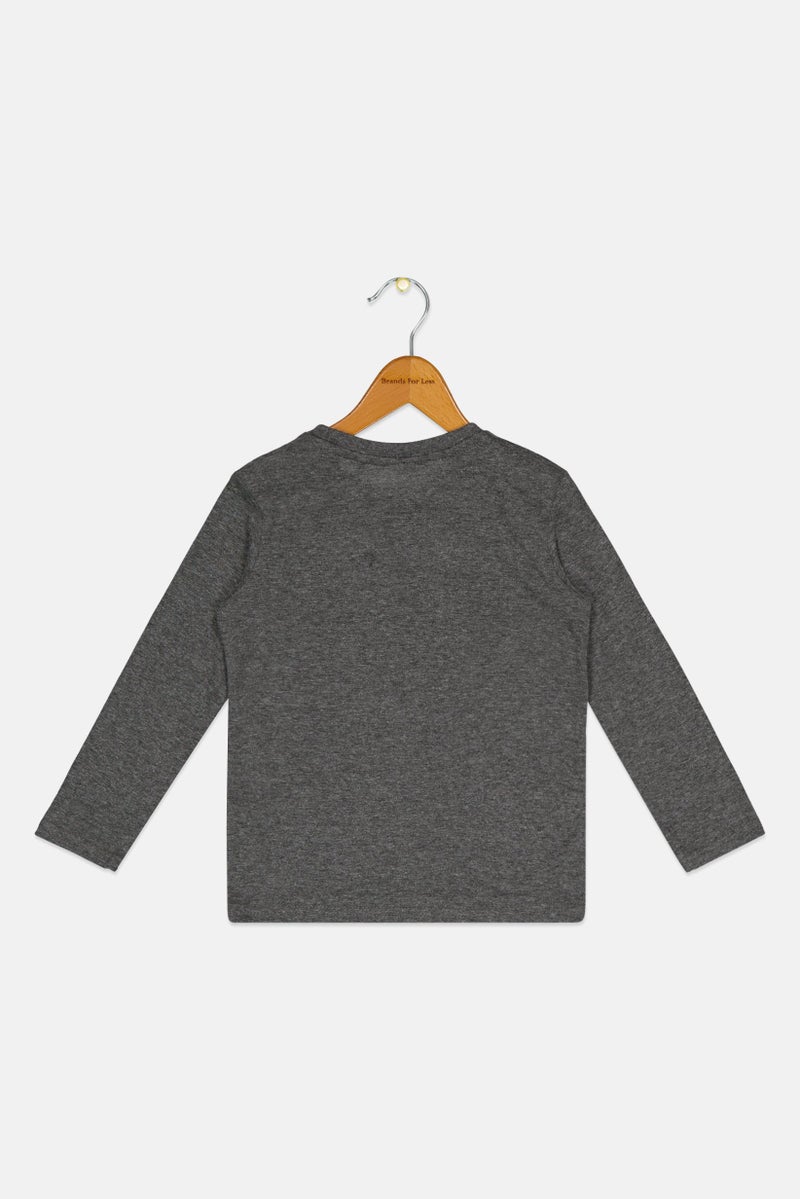 Sinsay x Batman Toddlers Boy Graphic Print Long Sleeve T-Shirt, Grey - Image 3