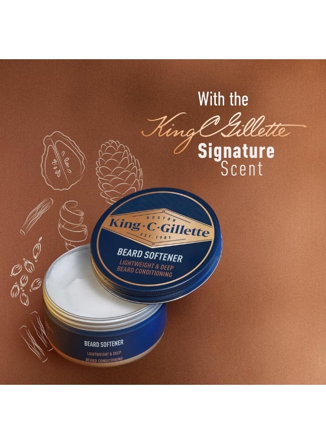 King C. Gillette BEARD SOFTENER lightweight & deep beard conditioning 100ml - Image 5