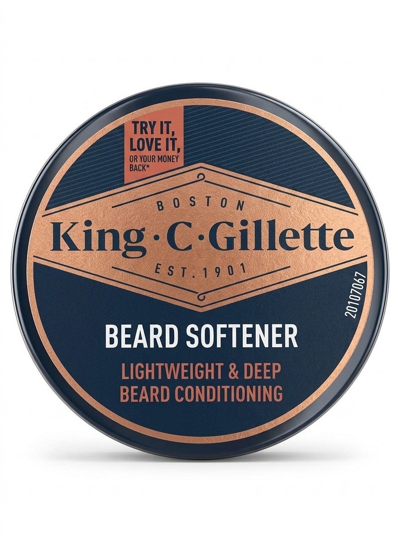 King C. Gillette BEARD SOFTENER lightweight & deep beard conditioning 100ml - Image 1