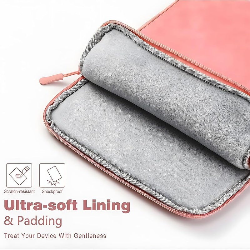 X spring Tablet Sleeve Bag, Water-resistant Durable 11 Inch Ipad Sleeve, Shockproof Tablet Sleeve Pouch, Protective Bag with Pocket, Laptop Sleeve Case for 9-11 Inch Tablet, Business Travel - Image 4