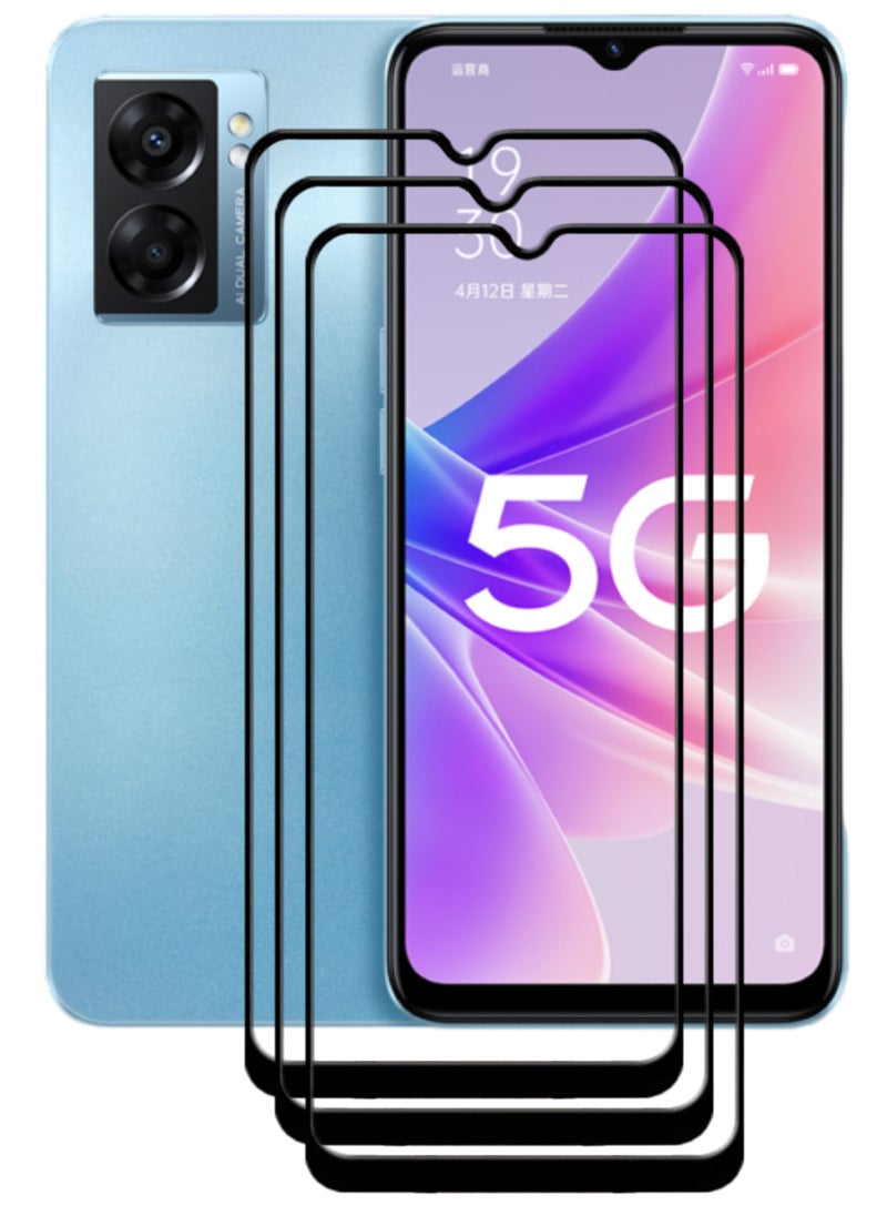 ACLIX 3 Pieces Antistatic ESD Dustproof Premium Quality High Definition Tempered Glass Screen Protector Designed For Oppo A57 - Image 1