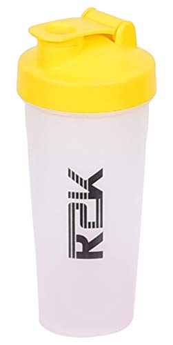 R2K Sport Protein Shaker/Gym and Water Bottle, 700ml (Yellow) - Image 5