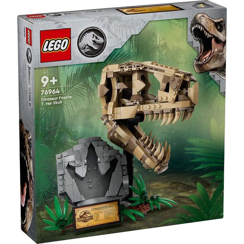 LEGO - Jurassic World Dinosaur Fossils T-Rex Skull 577 Pieces - 76964 - Image 1