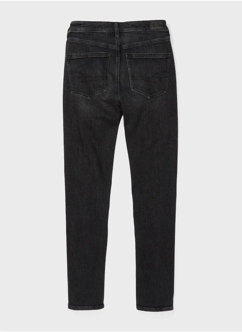 امريكان ايجل High Waist Mom Jeans