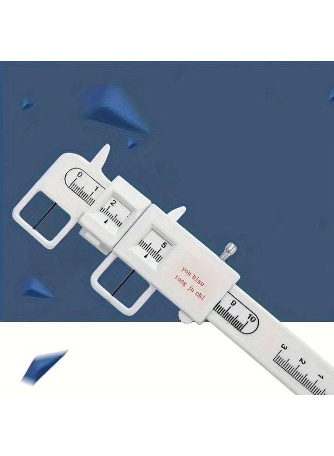 مقياس مسافة الحدقة الورني البصري الدقيق أداة قياس النظارات المعدنية المتينة 1 قطعة - Image 1