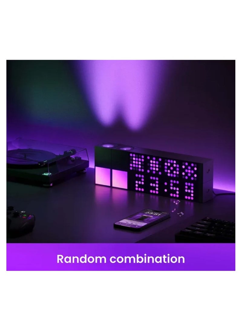 Yeelight Yeelight Cube Smart Lamp | Light Gaming Cube Matrix | 16 million color shades | Intelligent control | Sync with game or music | Root Base Black  - Image 5