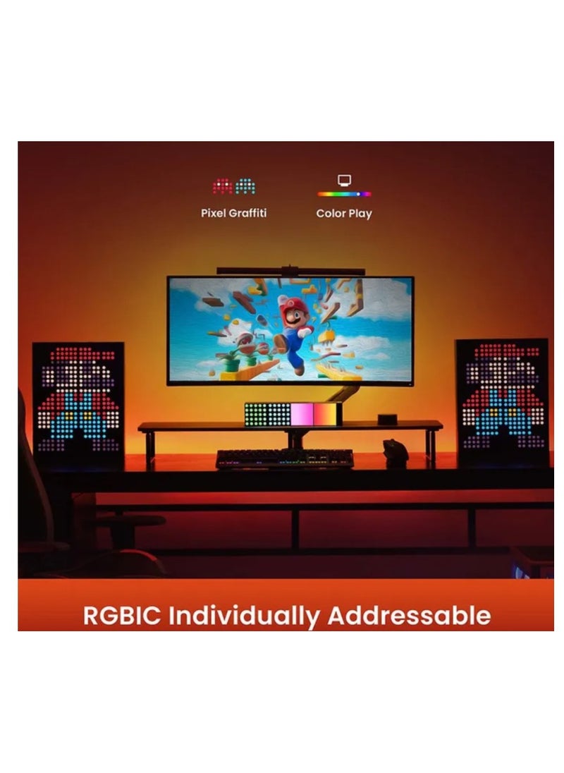 Yeelight Yeelight Cube Smart Lamp | Light Gaming Cube Matrix | 16 million color shades | Intelligent control | Sync with game or music | Root Base Black  - Image 4