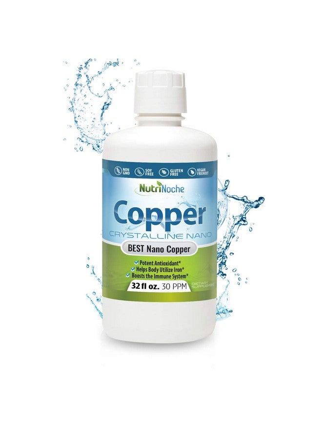 NutriNoche Pure Crystalline Liquid Copper Supplement 30 Ppm Colloidal Minerals - Image 2