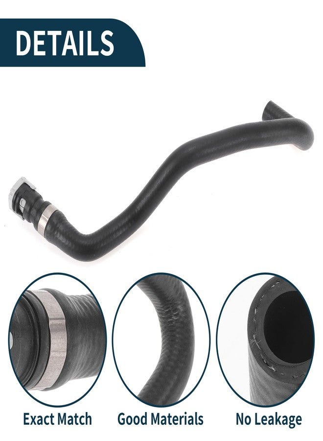 REPAIROCK Radiator Hose Heater Hose No.30636951 for Volvo S40 2004-2011 Black Rubber 1 Pc Warm Air Inlet Pipe Good Sealing - Image 4