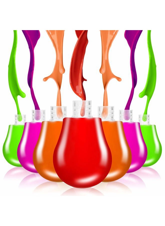 RONRONS 20 Pieces Funny Light Bulb Shaped Lips Balm Tube, Small Empty Refillable Lips Gloss Bottles, DIY Cosmetics Lipstick Containers with Silver Cap, Travel Makeup Sample Holder,6ML - Image 2