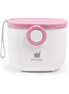 Termichy Termichy Baby Formula Dispenser, Portable Milk Powder Dispenser Container with Carry Handle and Scoop for Travel Outdoor Activities with Baby Infant, 8.8OZ, 0.55LB, 250g (Baby Pink)  - Image 1