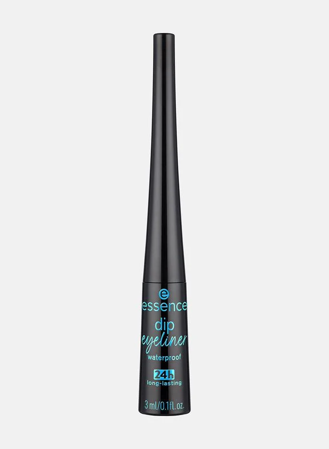 Essence Dip Eyeliner Waterproof 24H Long-Lasting, 01