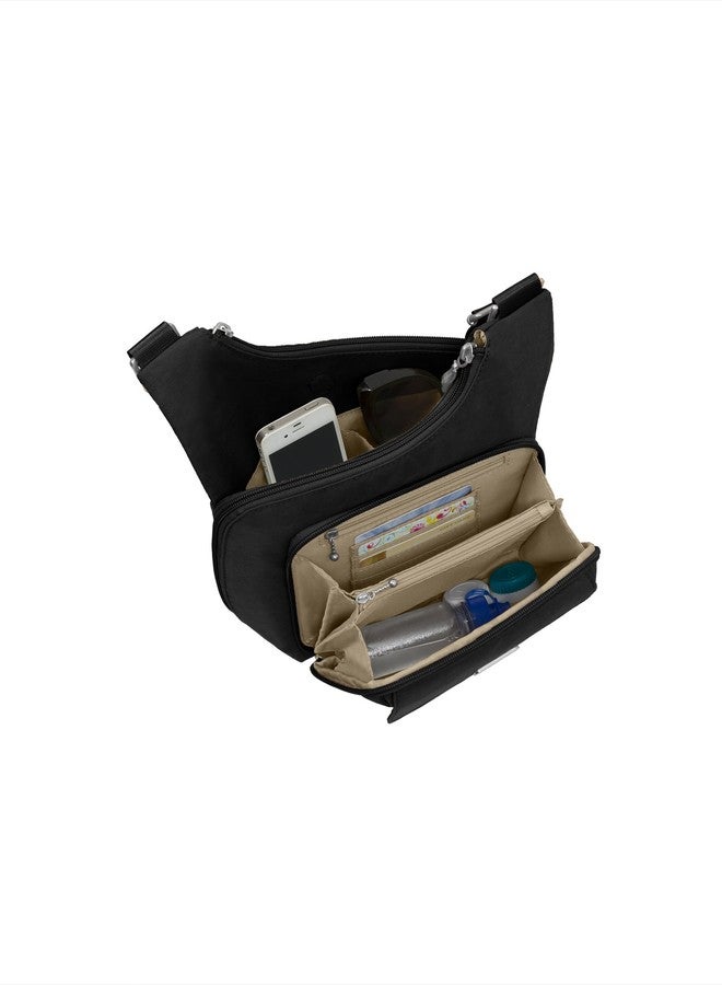 Baggallini Criss Cross Crossbody Bag (One Size, Black Sand) - Image 5