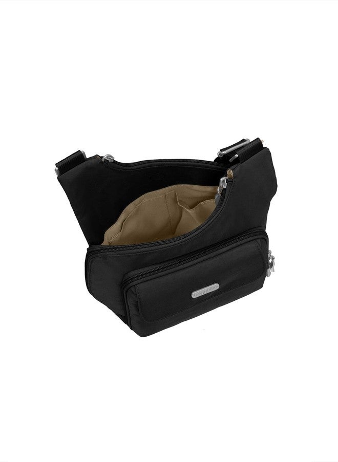 Baggallini Criss Cross Crossbody Bag (One Size, Black Sand) - Image 3