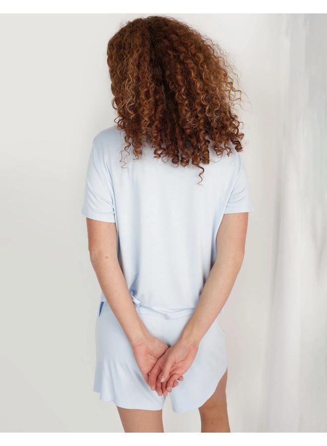 Aerie Aerie Real Soft® Short Sleeve Pajama Shirt - Image 4