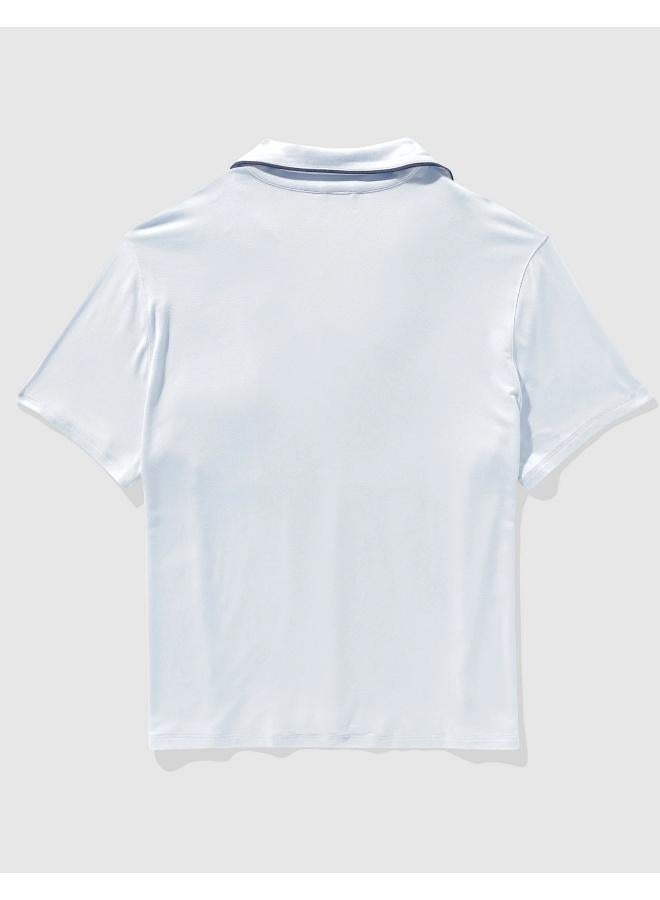 Aerie Aerie Real Soft® Short Sleeve Pajama Shirt - Image 2