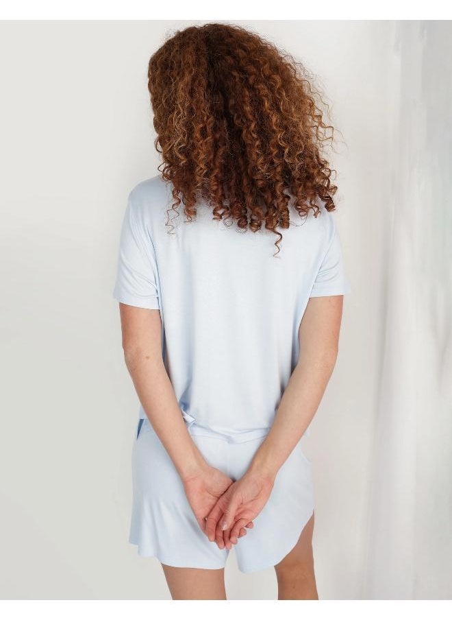 Aerie Aerie Real Soft® Short Sleeve Pajama Shirt  - Image 2