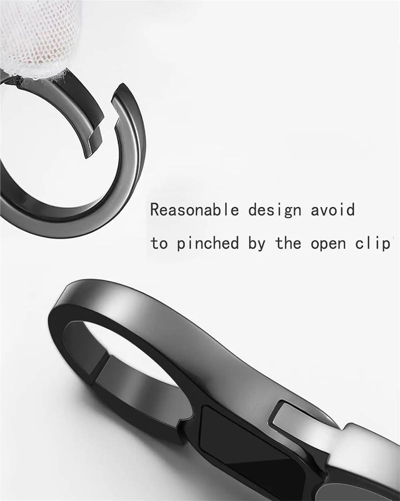 Quick Release Keychain 3pcs Key Chain Quick Release Spring with 4 Rings Heavy Duty Car Keychain Organizer for Men and Women - Image 5