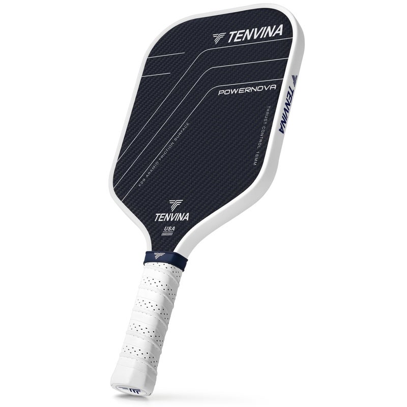 NHYHN TENVINA Pickleball Paddles, 2025 POWERNOVA Multilayer K29 Aramid & Carbon Fiber Pickleball Paddle with TPC Honeycomb Core, Precise Control and Forceful Spin, USAPA Approved Pickle Ball Paddle - Image 1