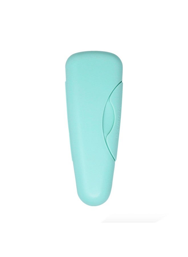 RADIUS Travel Case Value Pack, 3 Count (Toothbrush, Razor, Soap), BPA-Free Recycled Plastic, Portable for Bathroom, School, Home, Camping - Mint Green - Image 2