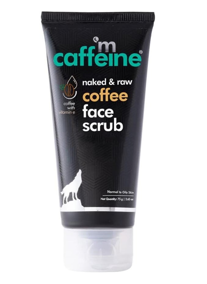 MCaffeine mCaffeine Espresso Coffee & Walnut Face Scrub for Women & Men | Exfoliate Scrub for Face - Removes Blackheads & Whiteheads, Tan Removal, Polishes for a Soft & Smooth Skin - Natural & Vegan 75gm  - Image 1