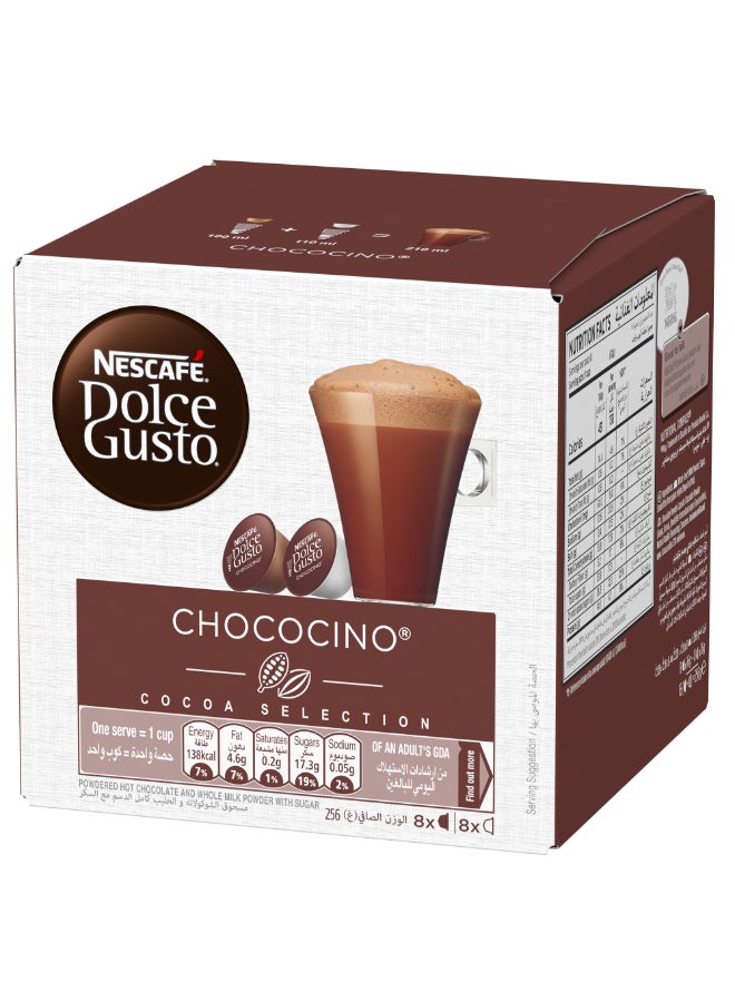 Nescafe 16 Dulce Gusto Capsules Chococino 256grams Pack of 3 - Image 3