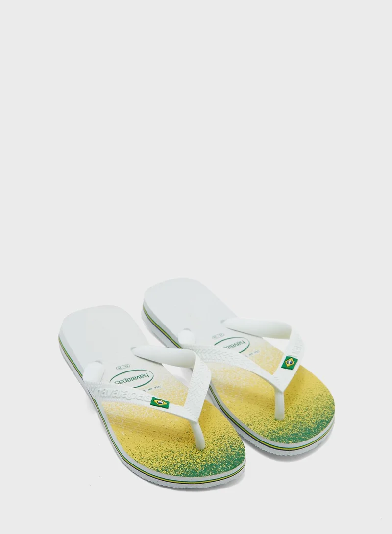 havaianas Logo Flip Flop