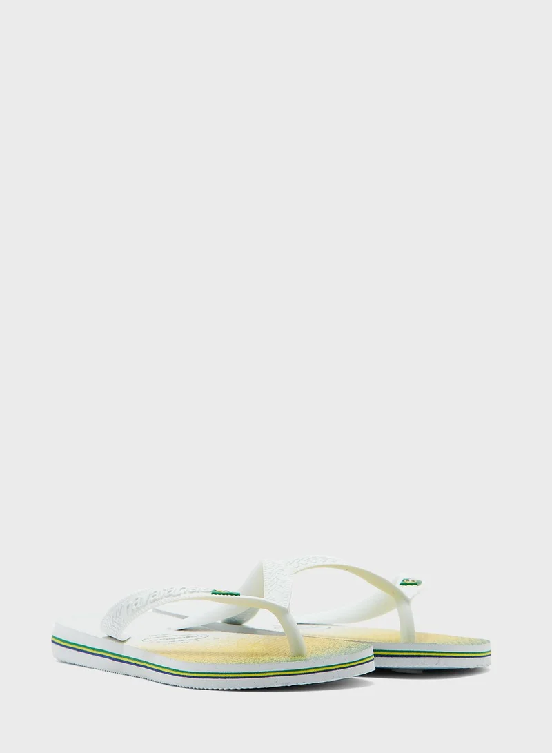 havaianas Logo Flip Flop