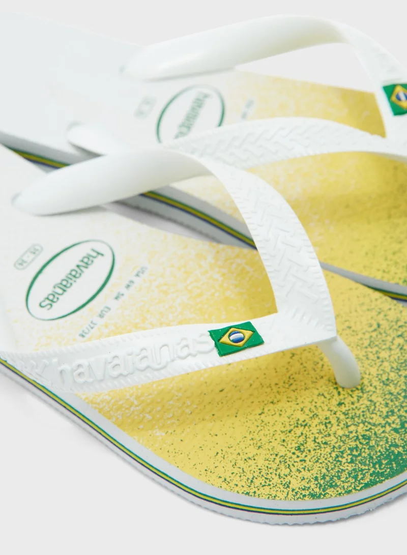 havaianas Logo Flip Flop