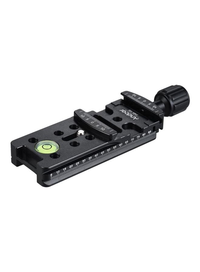 NIBEMINENT Quick Release Plate Tripod For Arca Swiss Standard Photography Accessories Black  - Image 1