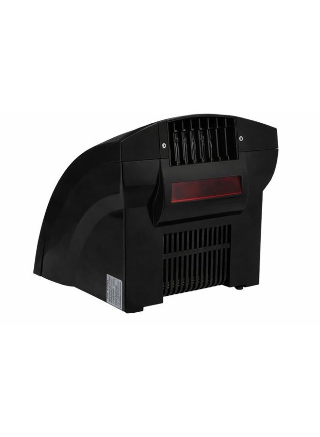 Automatic Hand Dryer, Wall-Mounted, Black, 1800W | Infrared Sensor, Wall Mount Included, Commercial Use, Touchless Operation, Easy Installation - Image 3