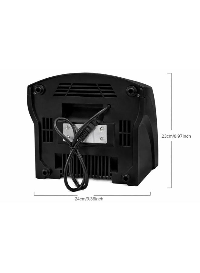 Automatic Hand Dryer, Wall-Mounted, Black, 1800W | Infrared Sensor, Wall Mount Included, Commercial Use, Touchless Operation, Easy Installation - Image 4