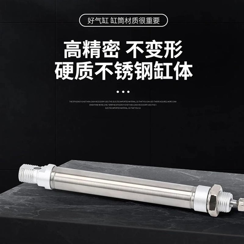 DSNU 10 Mini Stainless Steel Round Cylinder 50 P A - Image 4