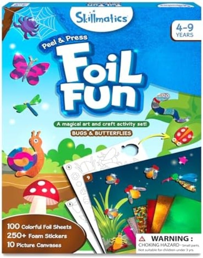 Skillmatics Foil Fun - Unicorns & Princesses, No Mess Art for Kids, Craft Kits & Supplies, DIY Creative Activity, Travel Toys, Gifts for Ages 4, 5, 6, 7, 8,  9 - Image 3