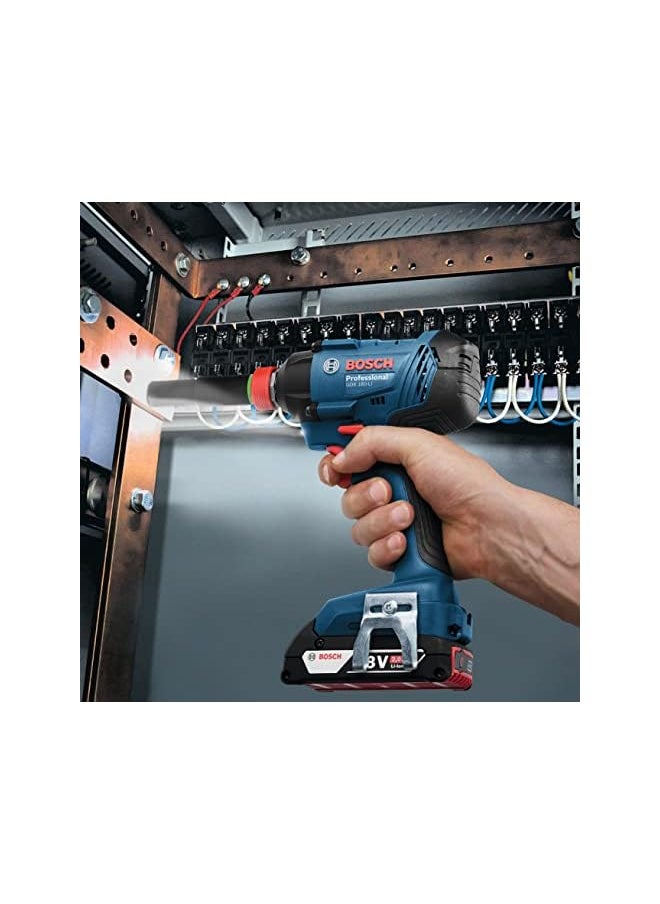 BOSCH - Gdx 180 Li Cordless Impact Driver/Wrench 18 Volt 180 Nm Torque 2800 Rpm High Impact Rate And Speed Open Frame Motor And Battery Cell Protection Ensuring A Longer Lifetime - Image 1