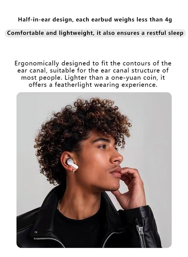 realme Buds T01 Bluetooth Earbuds White - Image 3