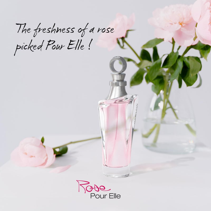 Mauboussin - Rose Pour Elle 100ml (3.3 Fl Oz) - Eau de Parfum for Women - Floral, Fruity & Fresh Scents - Image 2