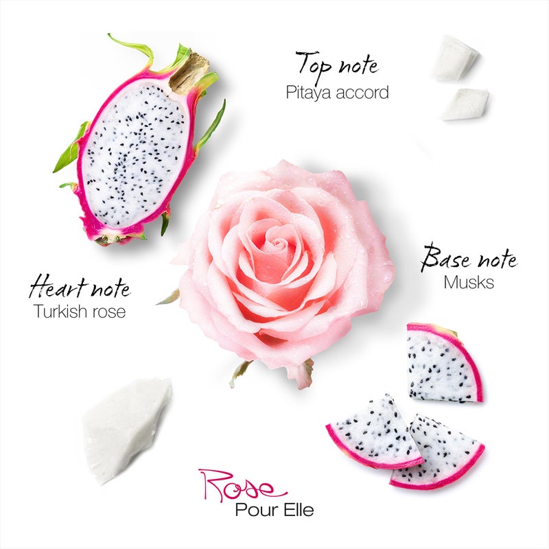 Mauboussin - Rose Pour Elle 100ml (3.3 Fl Oz) - Eau de Parfum for Women - Floral, Fruity & Fresh Scents - Image 4