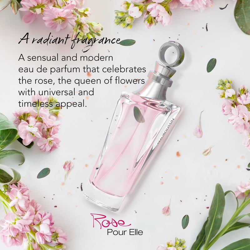 Mauboussin - Rose Pour Elle 100ml (3.3 Fl Oz) - Eau de Parfum for Women - Floral, Fruity & Fresh Scents - Image 3