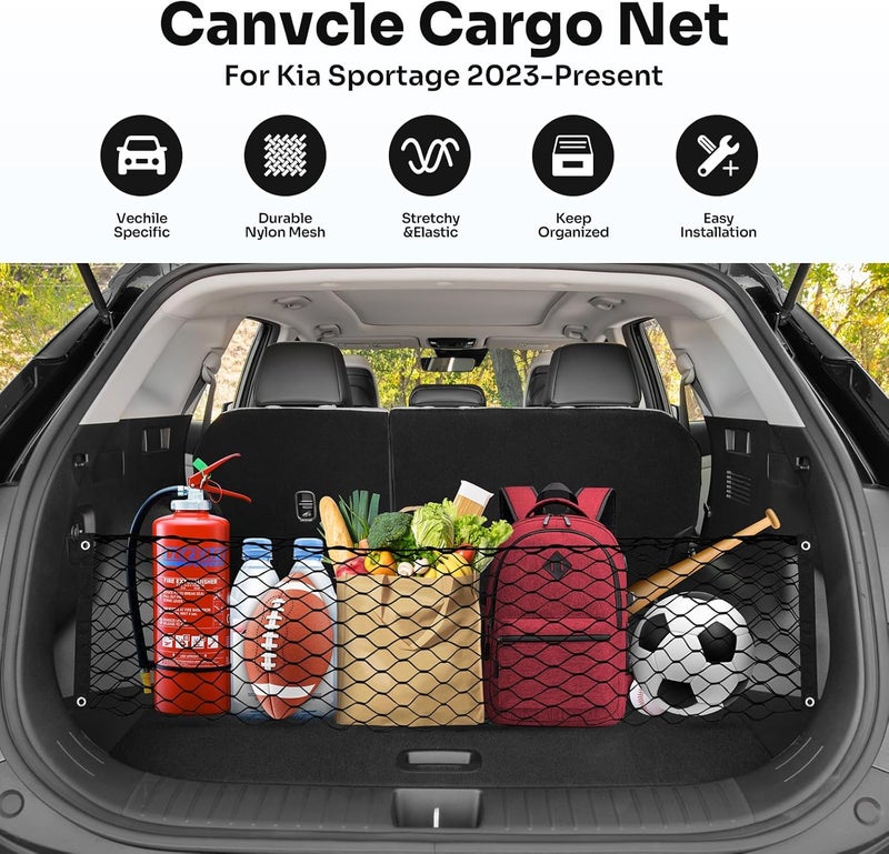 Canvcle شبكة حمولة صندوق Canvcle لكيا سبورتاج - Image 2